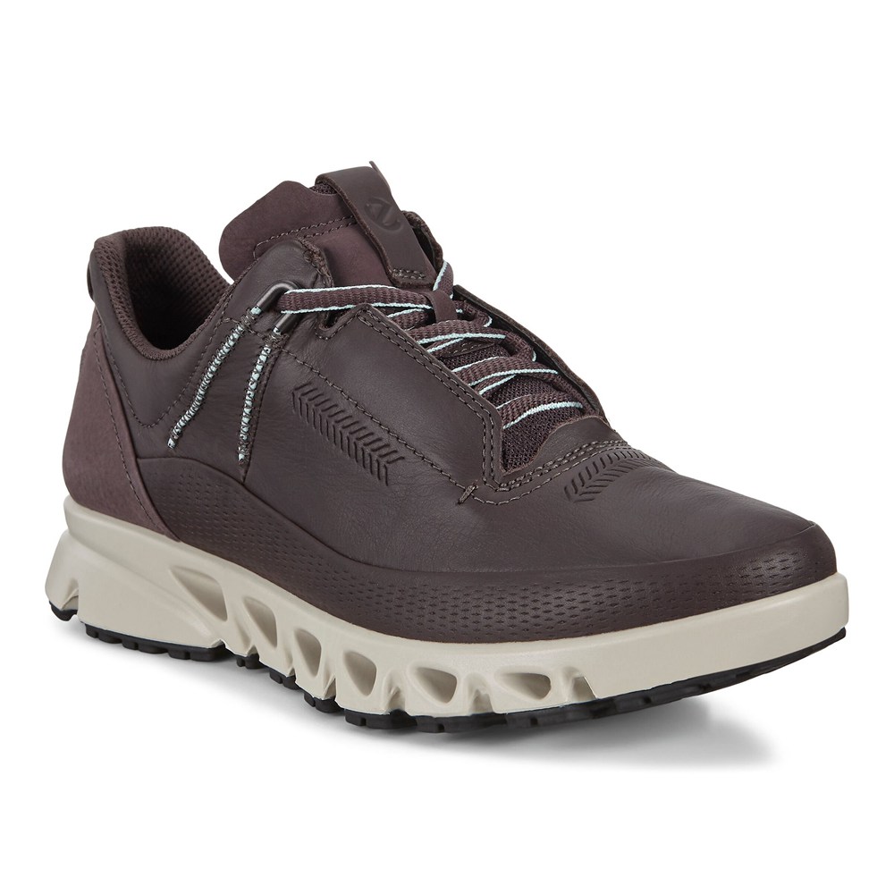 Womens Outdoor Shoes - ECCO Multi-Vent - Dark Grey - 3986MDRTH